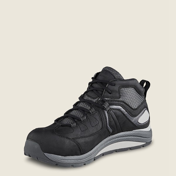 Work Sko Herre - Red Wing Cooltech™ Athletics - Waterproof Safety Toe - Sort/Grå - RWTSVG-306